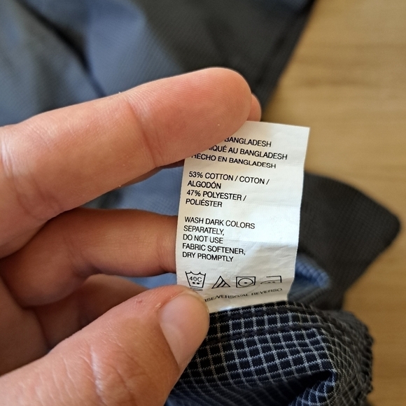 Men's Van Heusen Traveler Shirt Size XXL 18 - 18 1/2 - Picture 5 of 7